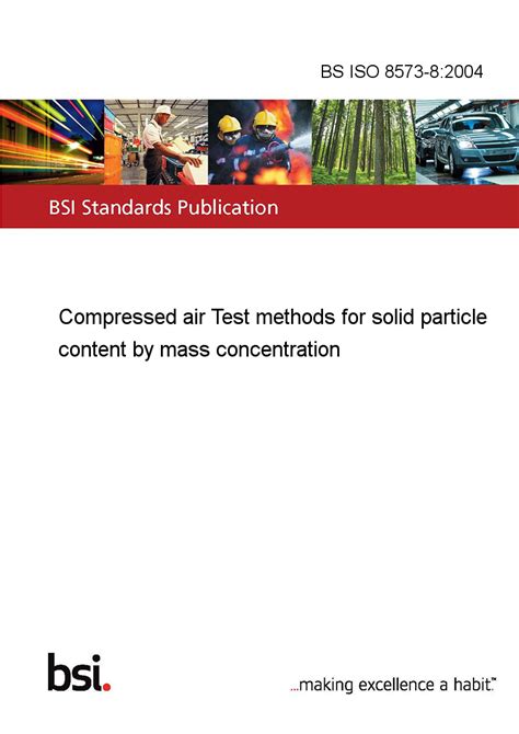 compressed air particle testing|Using ISO 8573.